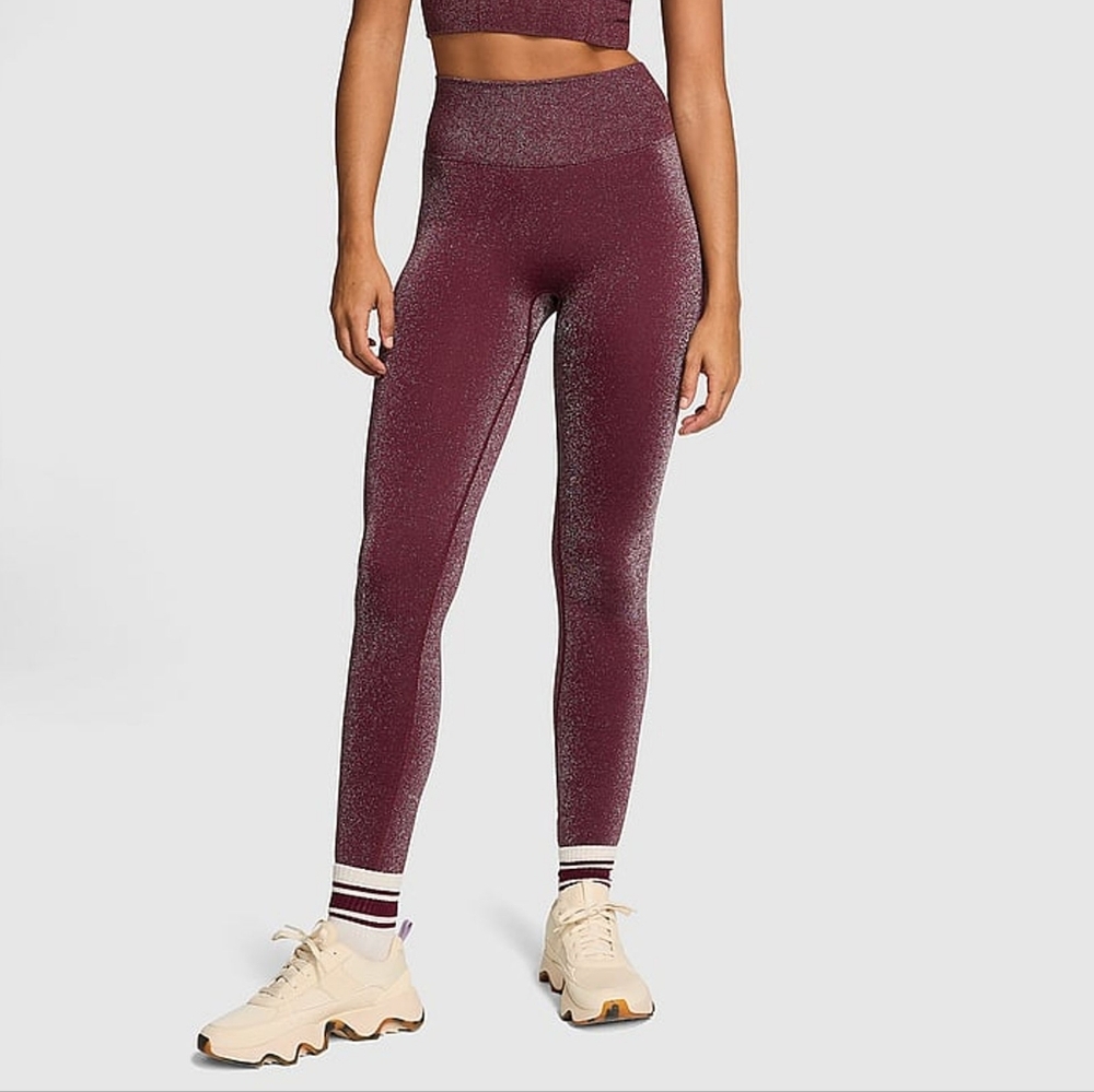 VS PINK seamless Glitter Leggings